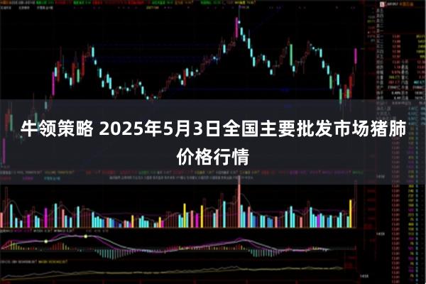 牛领策略 2025年5月3日全国主要批发市场猪肺价格行情